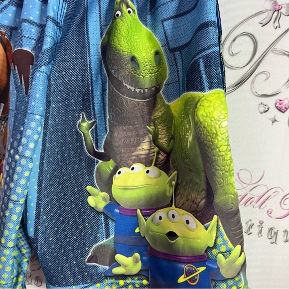 Toy Story swim trunks shorts kids Rex woody pig iconic movie Disney bottoms - Picture 3 of 6